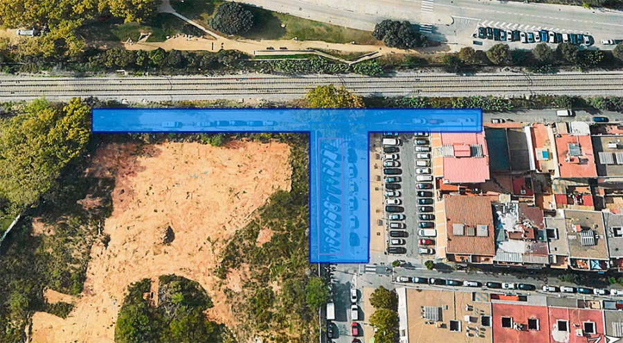 Afectacions en l’estacionament al barri de La Ribera per obres del soterrament