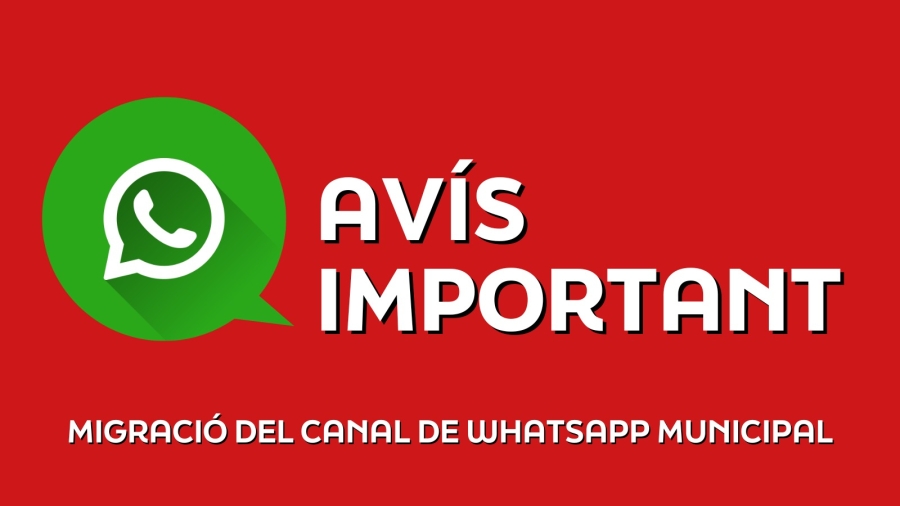 El canal municipal de Whatsapp, ara més accessible
