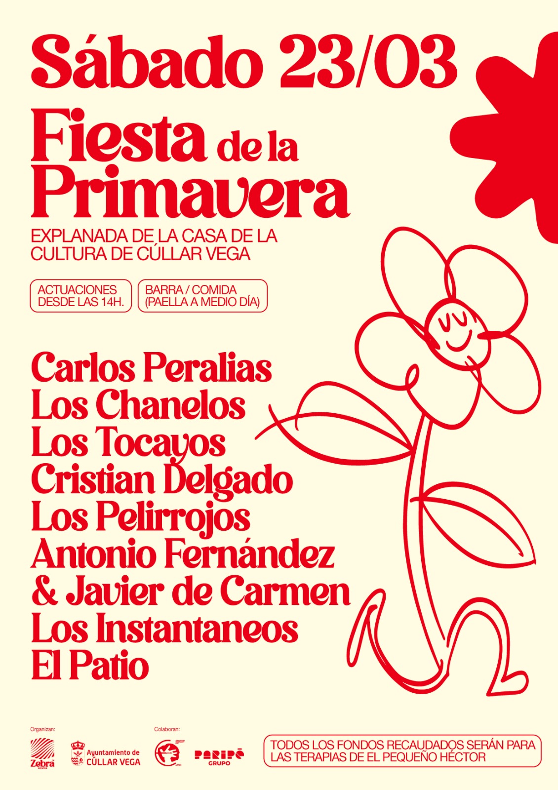 Fiesta de la Primavera sábado 23 de marzo