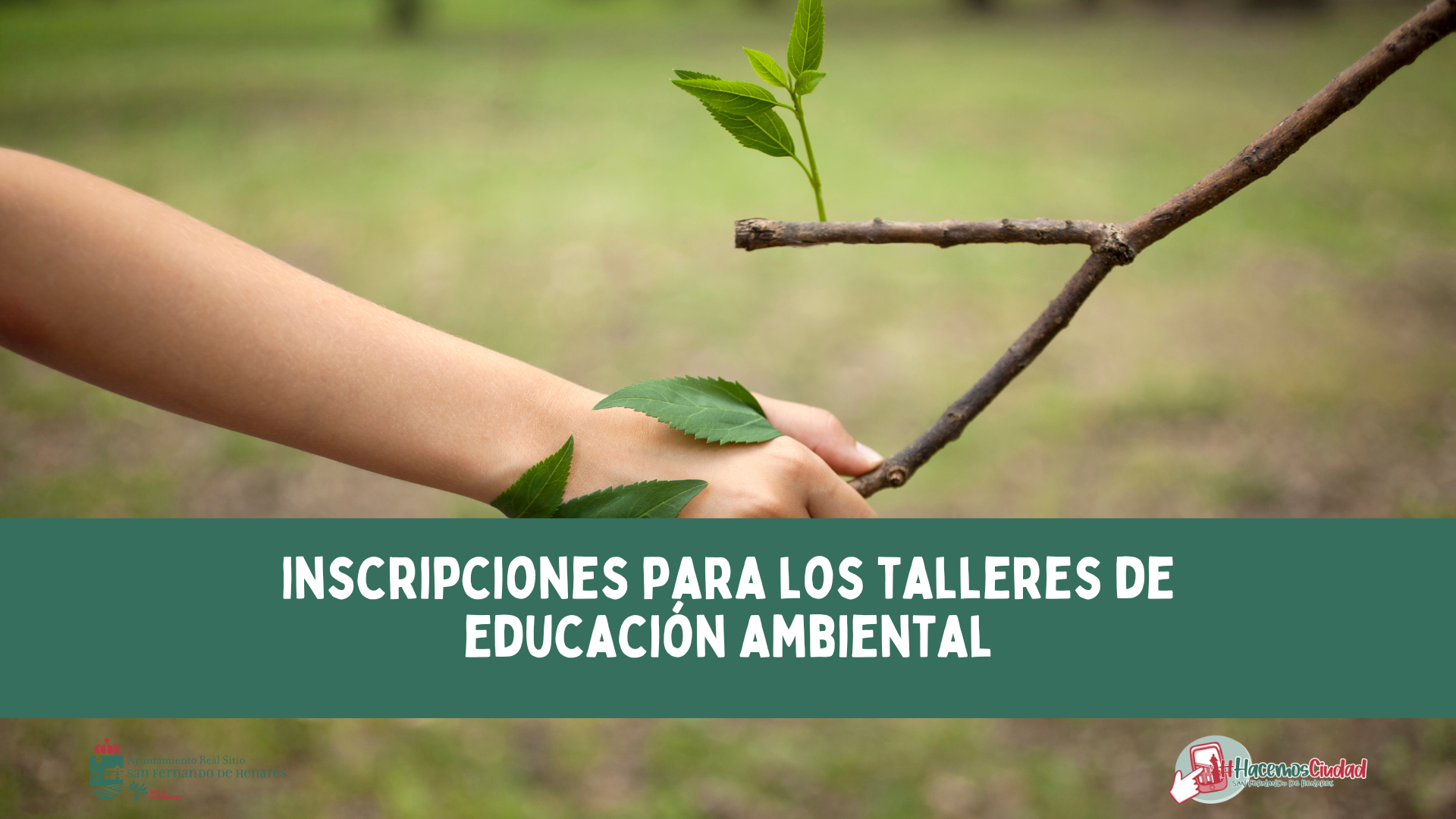 Inscripciones para los 'Talleres de Educación Ambiental'