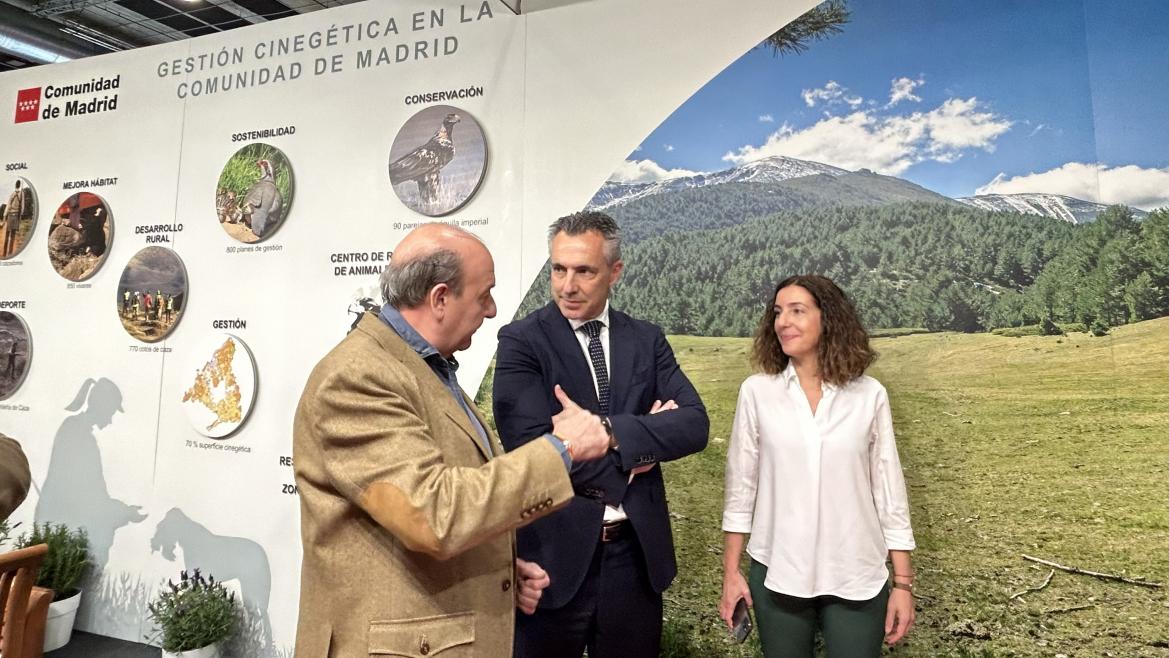 La Comunidad de Madrid participa en la XI Feria Cinegética con un estand propio en el que agentes forestales explicarán su trabajo
