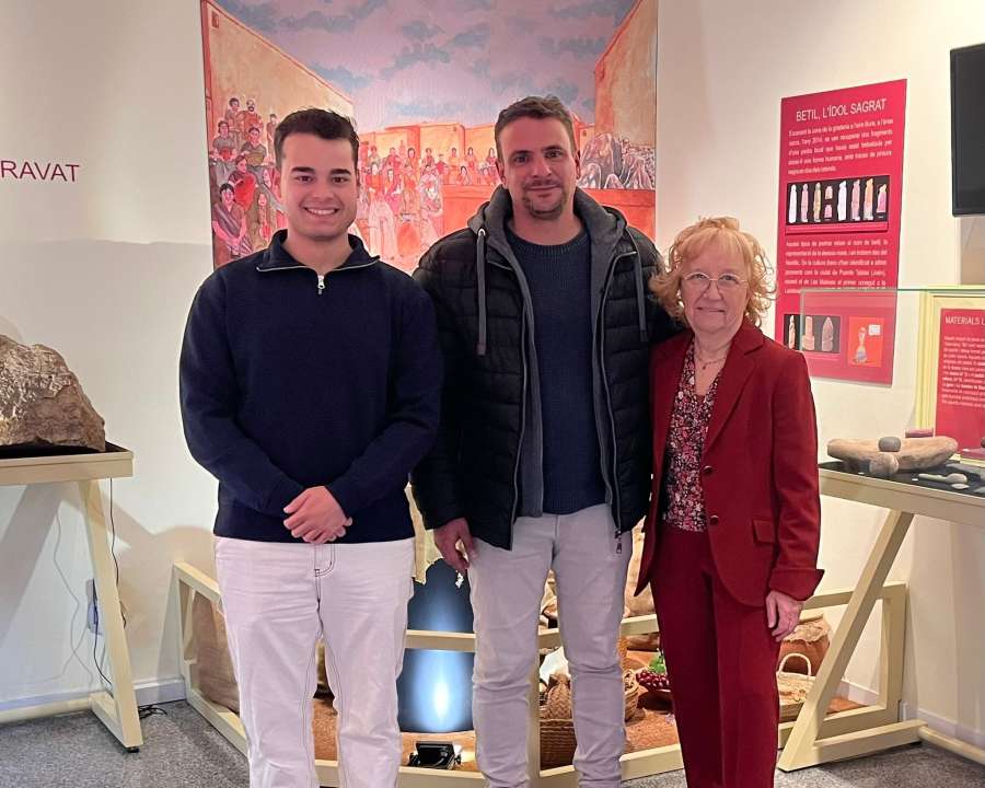 Montcada i Reixac i Sant Fost de Campsentelles estableixen línies de col·laboració per difondre i conservar el jaciment Les Maleses