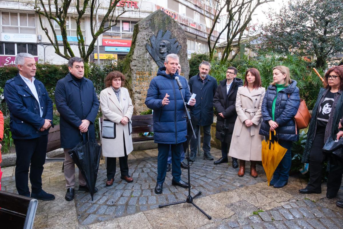 Rueda destaca o carácter valente e transgresor de Rosalía que a converteu nun símbolo da identidade e a cultura galega