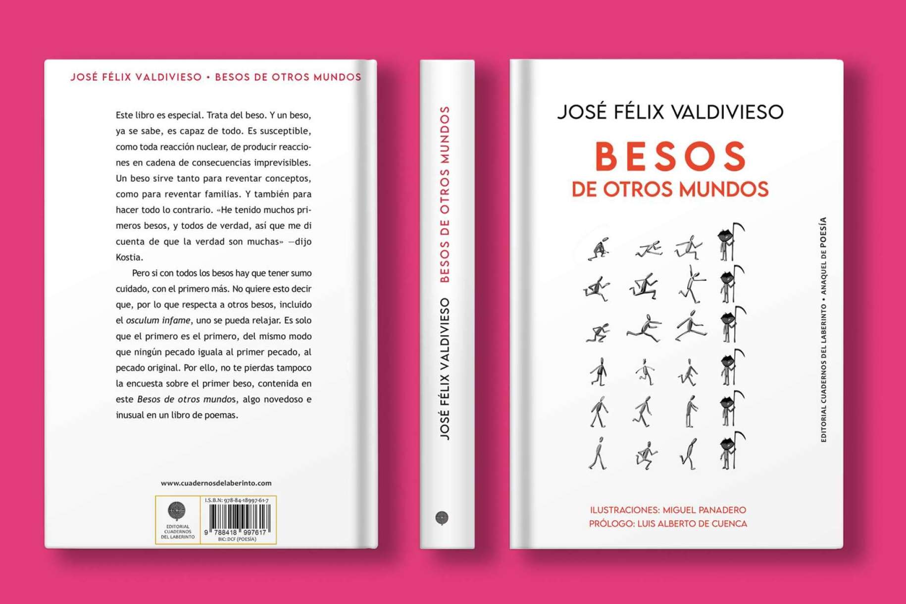 Llega a las librerías el poemario 'Besos de otros mundos', de José Félix Valdivieso