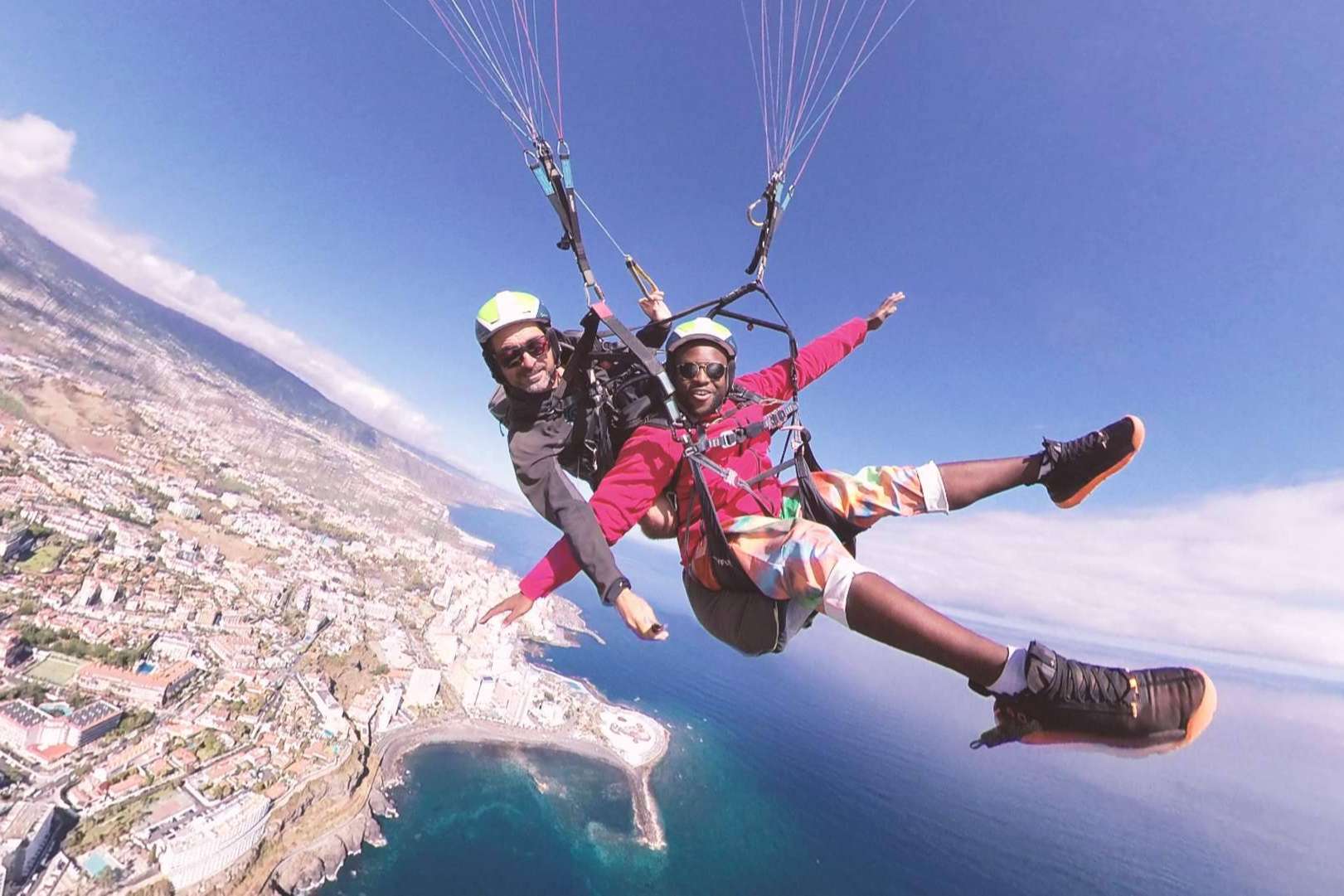 El vuelo en Parapente Teide, el despegue más alto de España