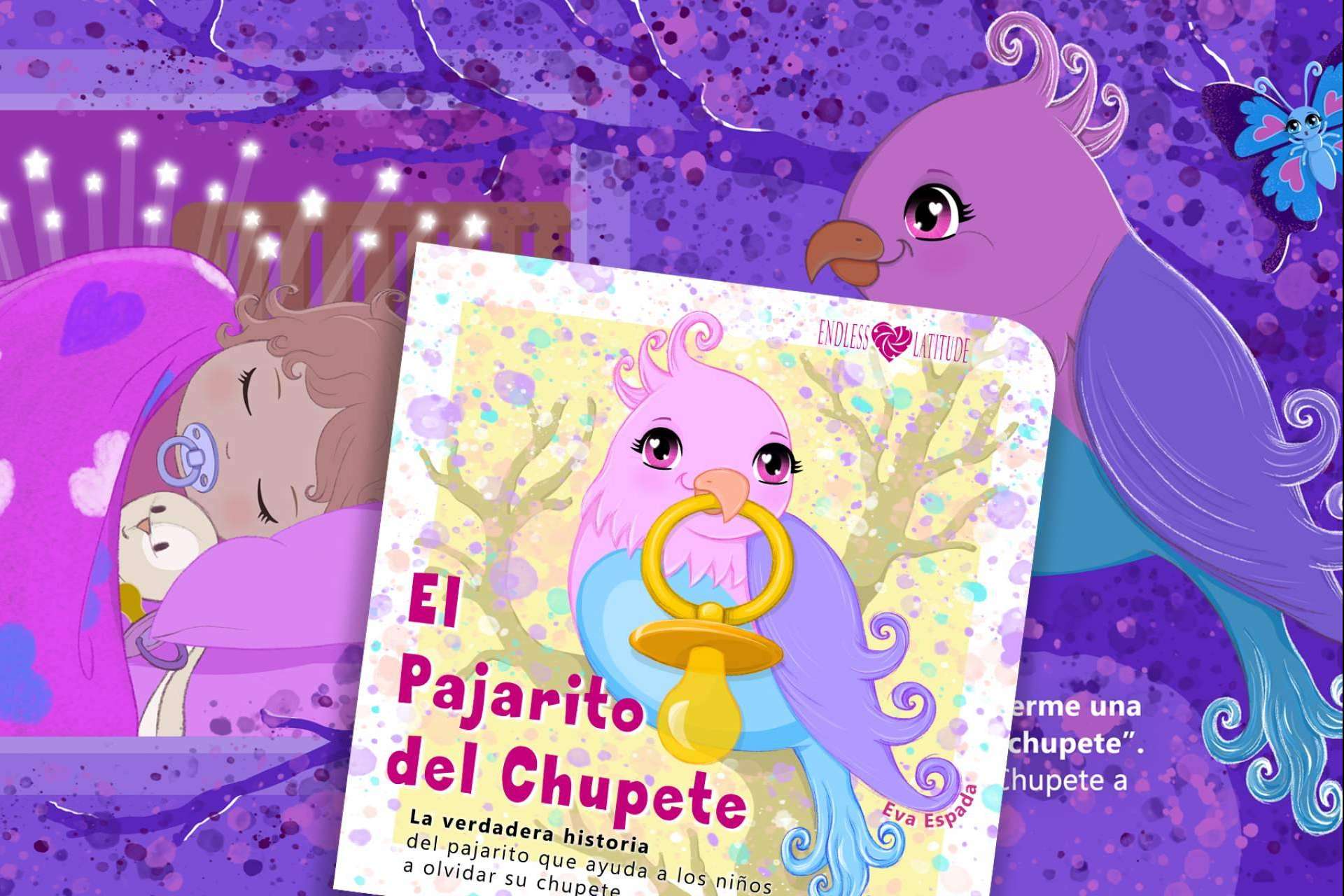 La verdadera historia del pajarito que ayuda a los niños a olvidar su chupete