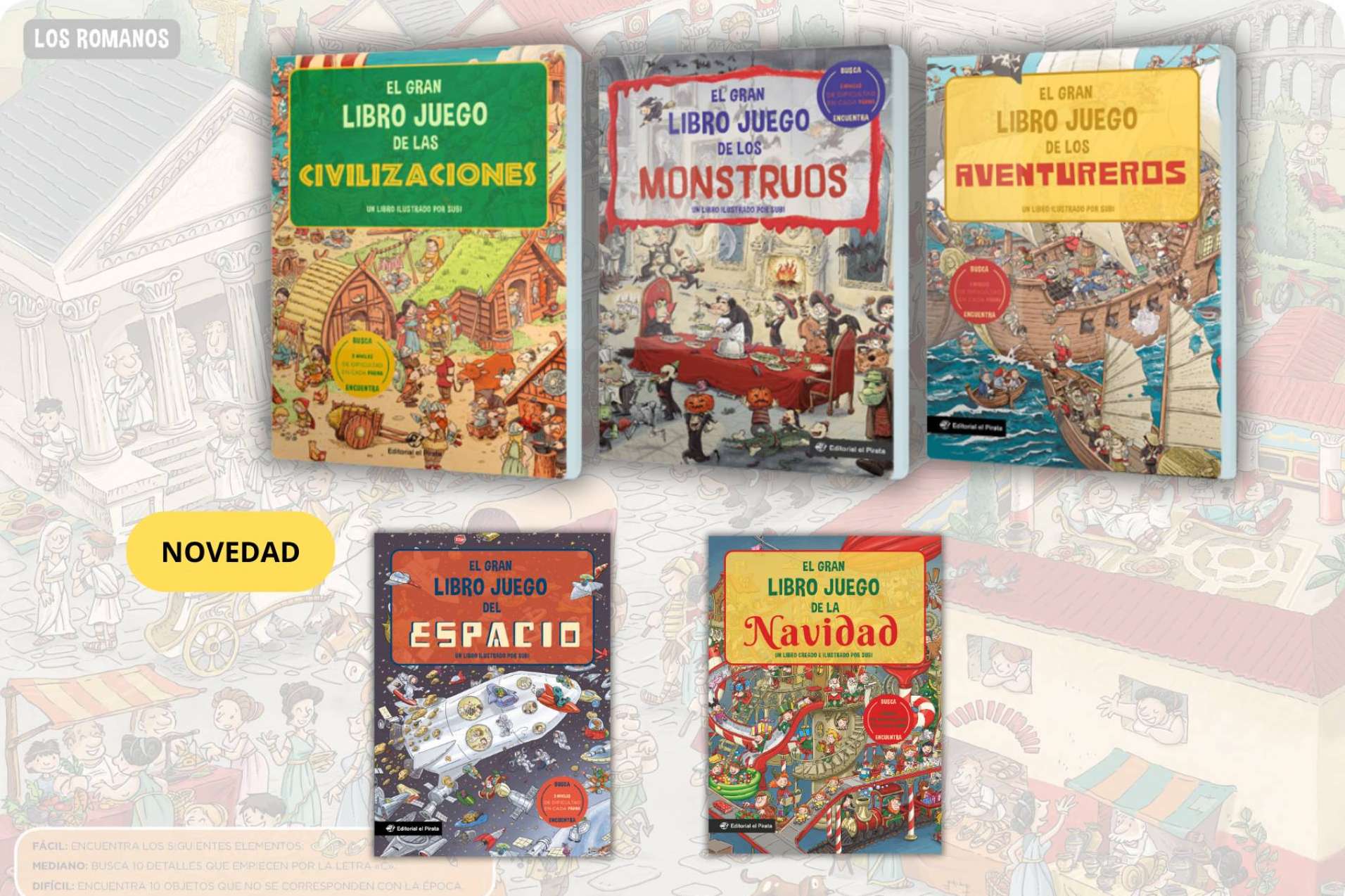 La colección 'Los grandes libro juegos' llega a las librerías; diversión y aprendizaje en formato gigante