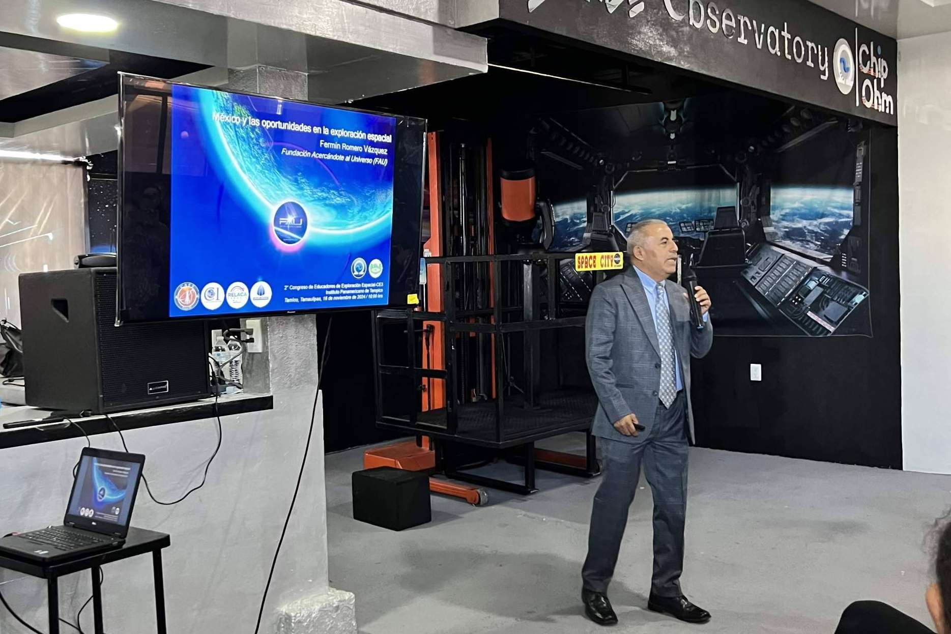 El Observatorio Espacial de Tamaulipas, Centro del Segundo Congreso de Educadores en Exploración Espacial
