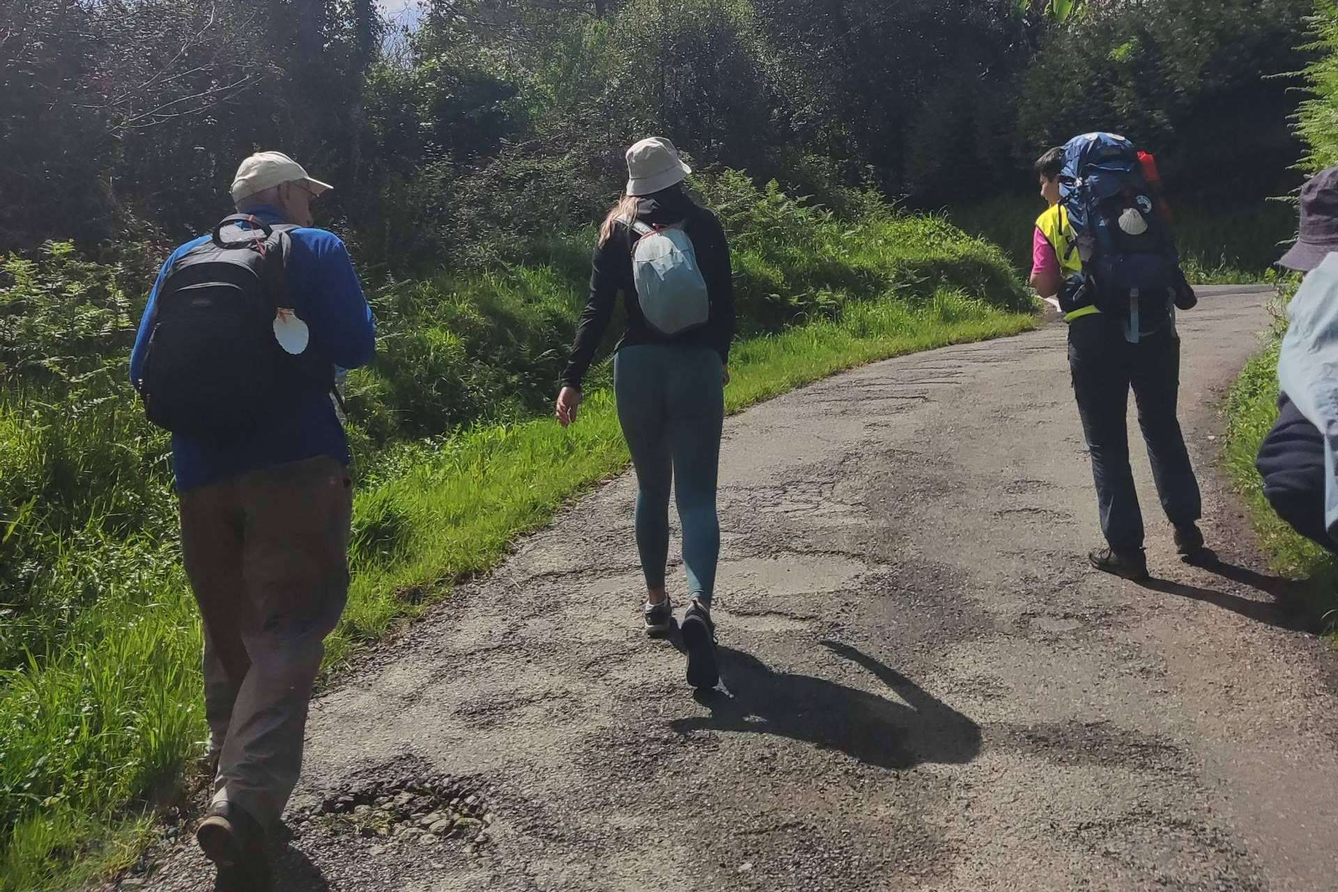 Camino de Santiago en grupo Organizado