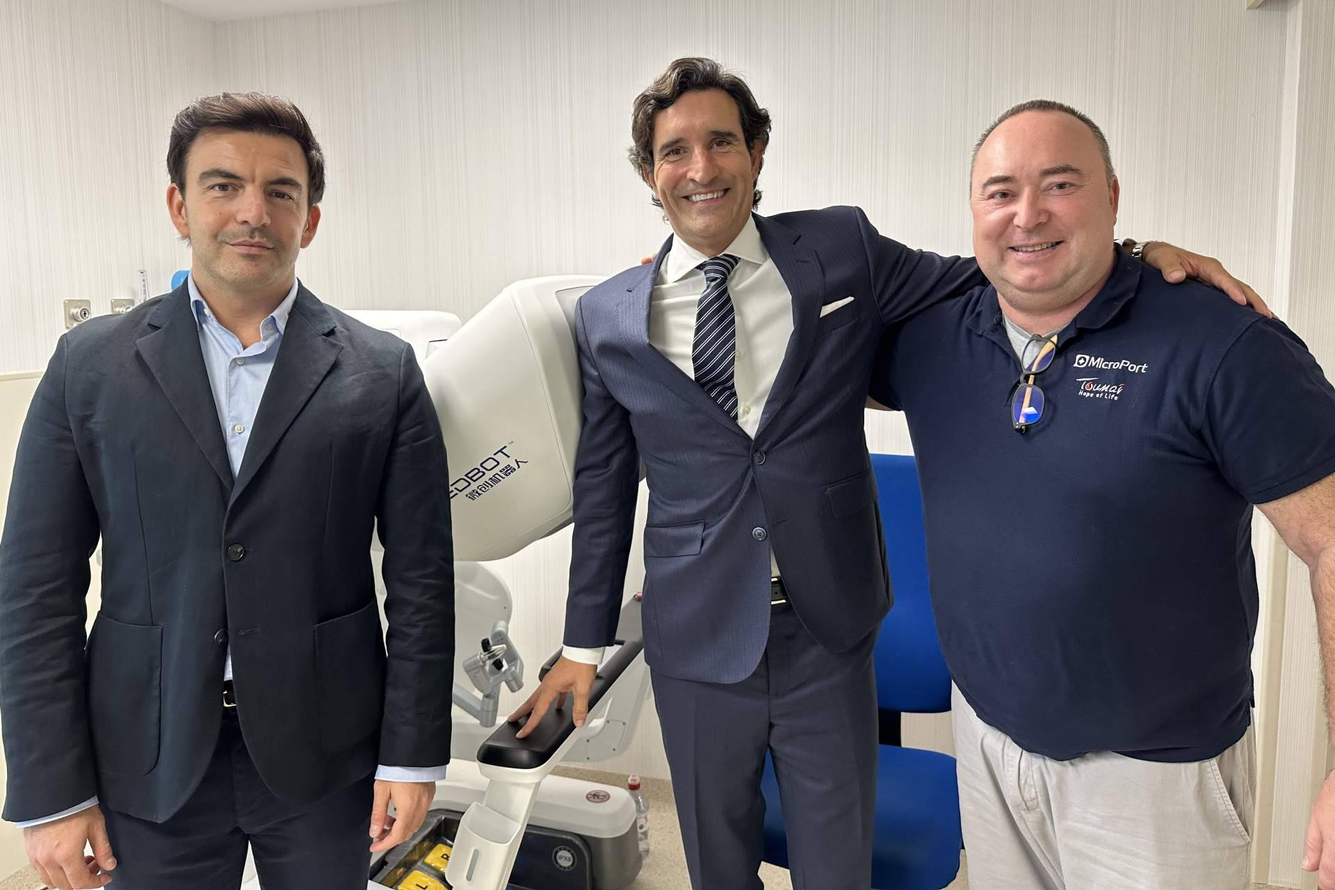 El grupo ROC Clinic realiza la primera telecirugía de España