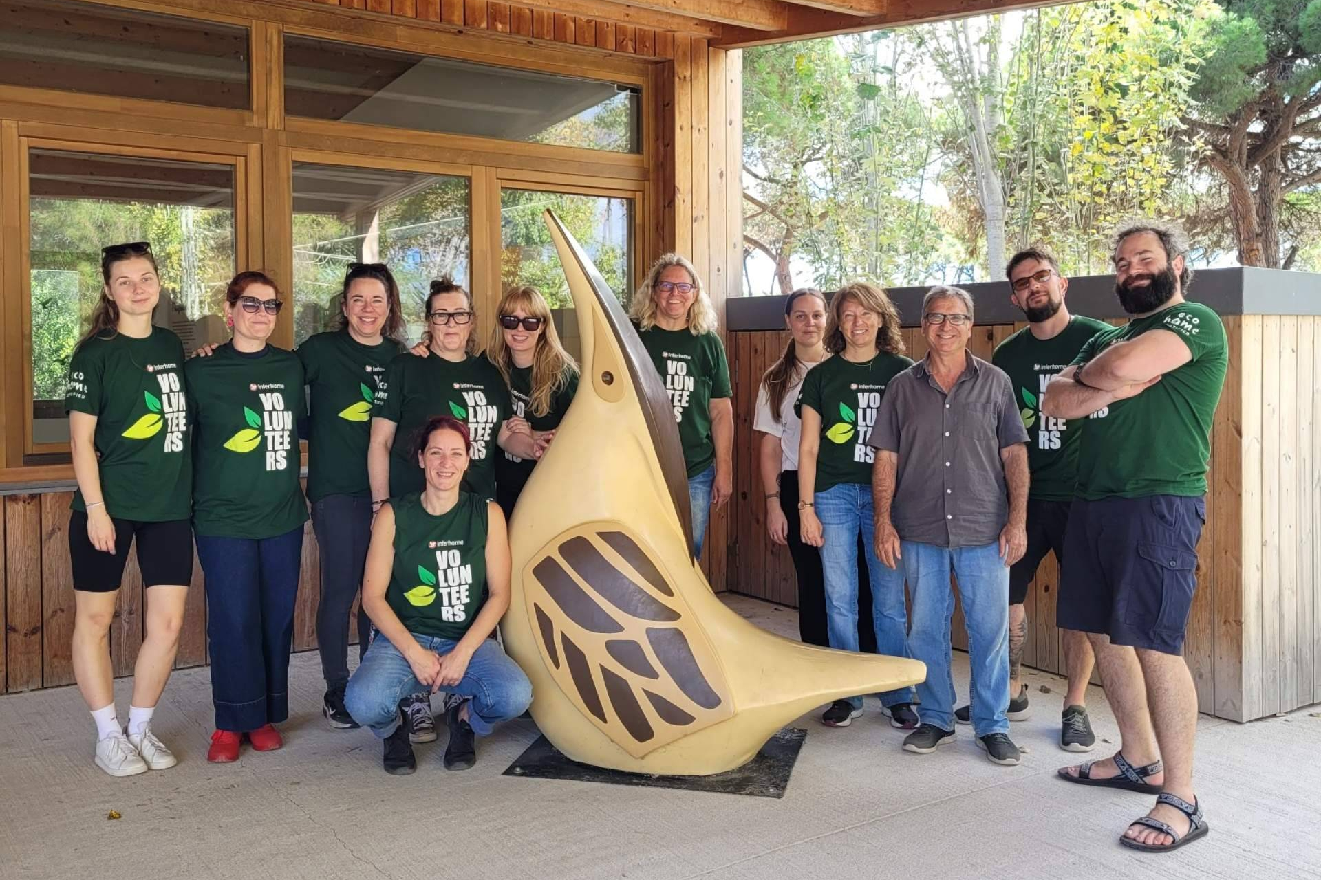 El equipo de sostenibilidad de Interhome impulsa la restauración del Delta del Llobregat