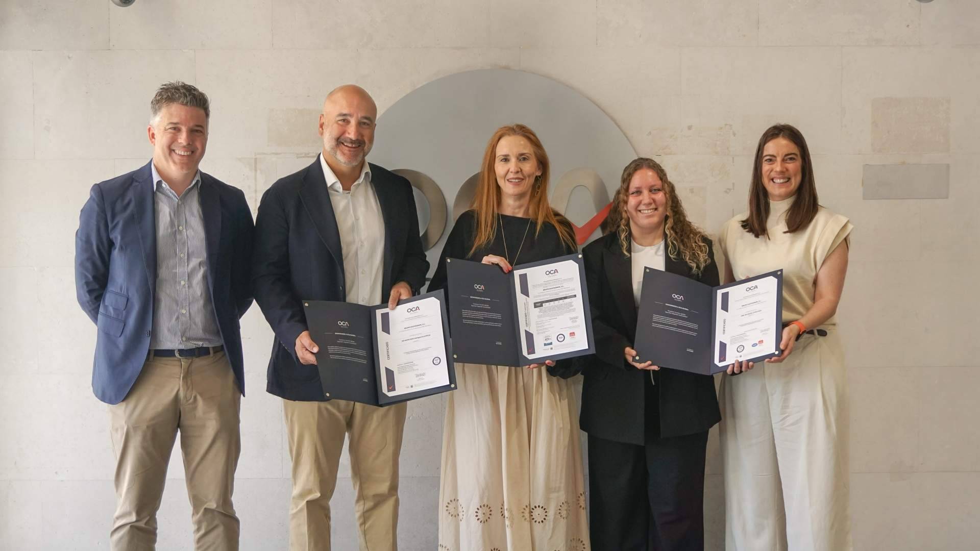 Structurit logra las certificaciones ISO 9001, ISO 27001, ISO 42001 y ENS