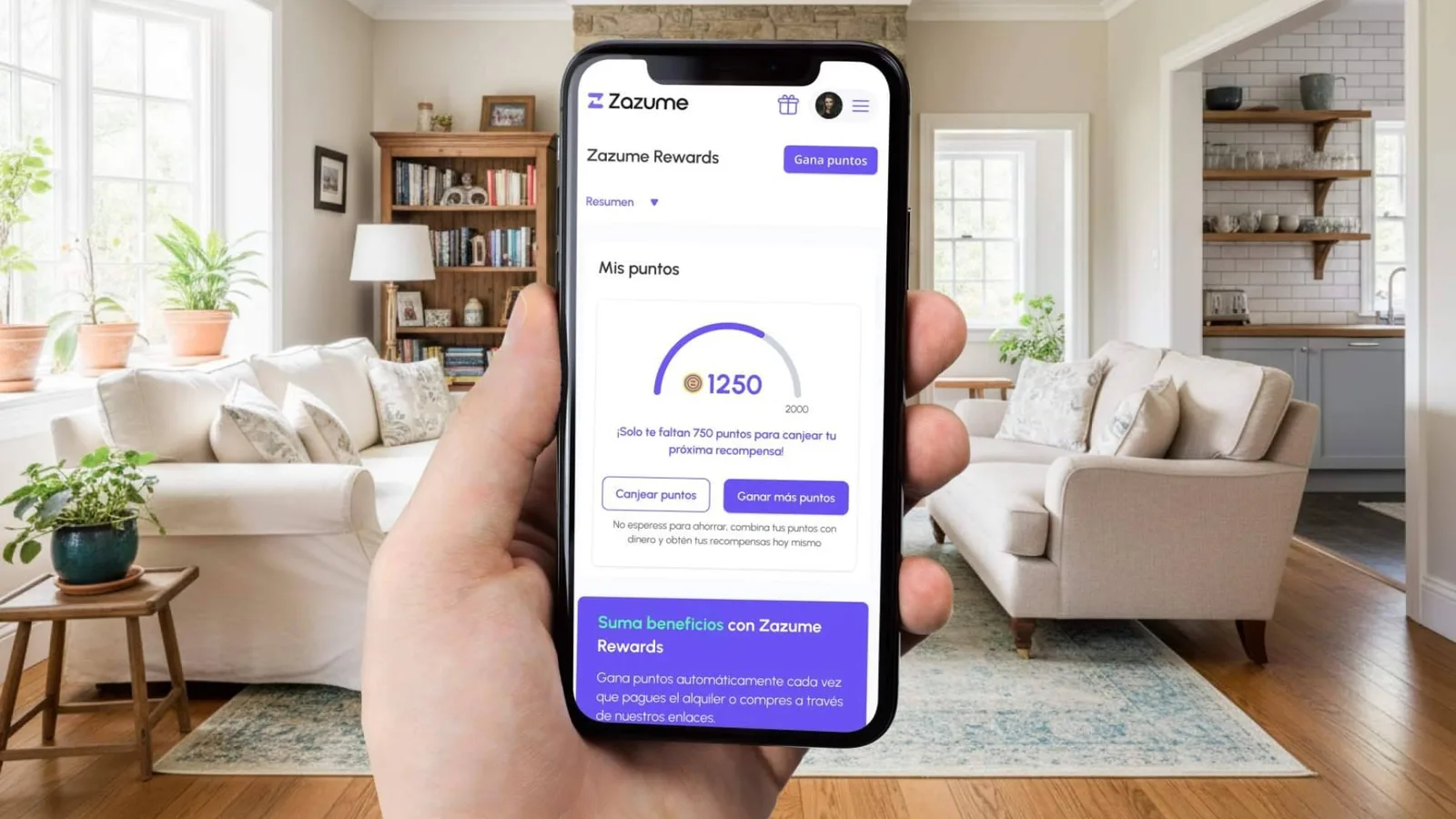 Los inquilinos que paguen a tiempo serán recompensados por la proptech Zazume en su alquiler y en compras