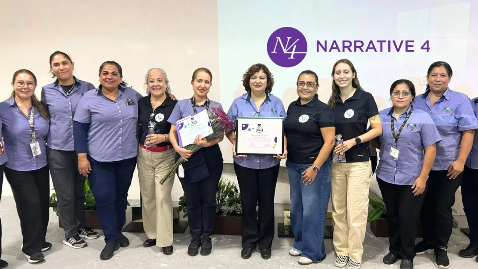 Instituto Panamericano de Tampico recibe por segundo año el Narrative4 School Award
